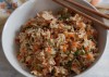 beetroot garlic fried rice