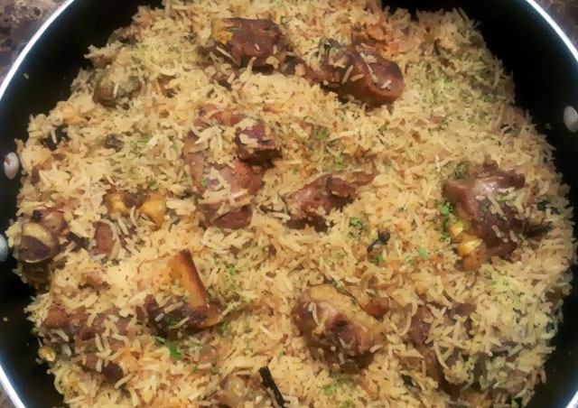 రుచికరమైన మటన్ పలావ్..