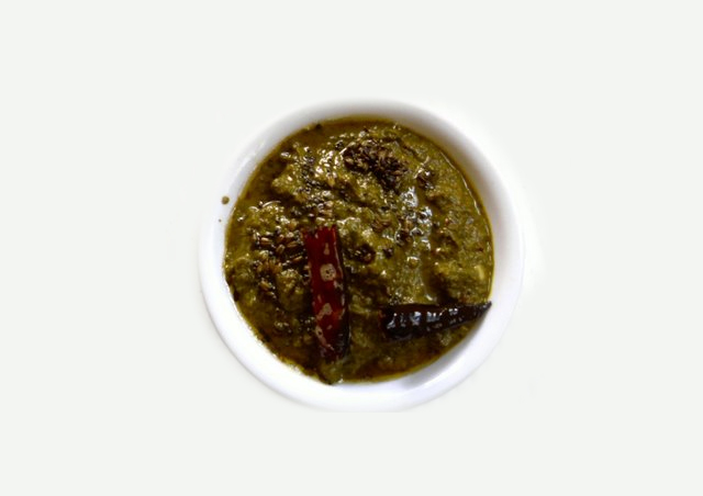 పాలకూర పచ్చడి 