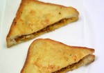 Bread keema sandwich