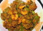 Brinjal Prawn Curry