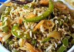 Capsicum Masala rice Recipe