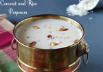 Coconut payasam recipe