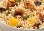 Egg mushroom fried rice recipe