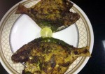 Green masala fish fry