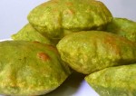 Green peas puri