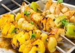 Grilled Fruit Chaat recipe