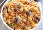 Mushroom fried rice recipe