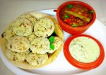 Onion masala idli