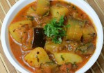Potato- Vankaya curry