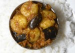 Prawns brinjal curry