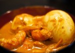 Prawns egg curry