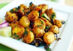 baby potatoes masala fry