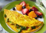 broccoli egg omelet