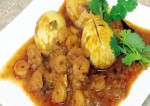  eggs prawn curry