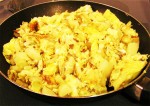 egg potato fry