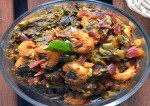 gongura prawns curry