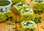 green peas dhokla recipe