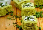 green peas dhokla