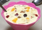 milk fruit salad