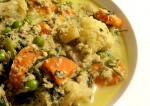 mixed veg coconut curry