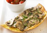 mushroom omelet