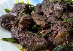 mutton liver fry