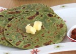 palak parata recipe