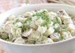 potato-garlic salad