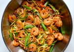 prawns noodles fry