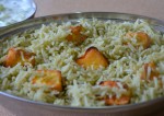 pudina paneer pulao