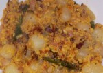 radish pesarapappu curry