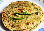  spring onion paratha