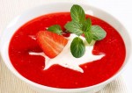 strawberry soup