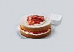 strawberry sponge cake