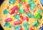 sweet corn omelet recipe