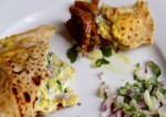 weat egg stuffed parota recipe