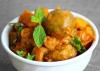 MUSHROOM ALOO KORMA