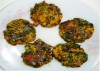 vada with spinach
