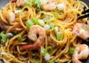 prawns noodles fry