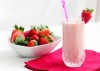 strawberry milk shake